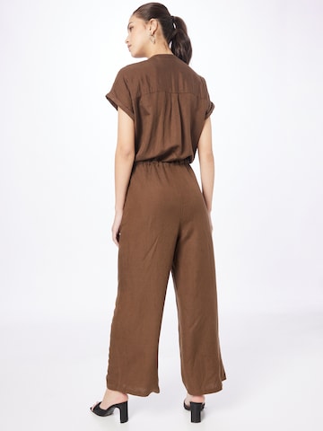 TOM TAILOR Jumpsuit in Brown