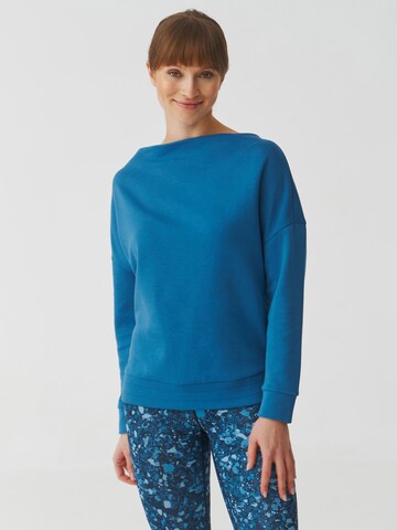 Sweat-shirt 'SILVANA' TATUUM en bleu : devant