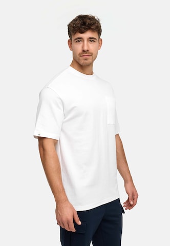 T-Shirt 'Wiwa' INDICODE JEANS en blanc