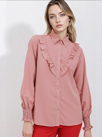Camicia da donna di Bigdart in rosa: frontale