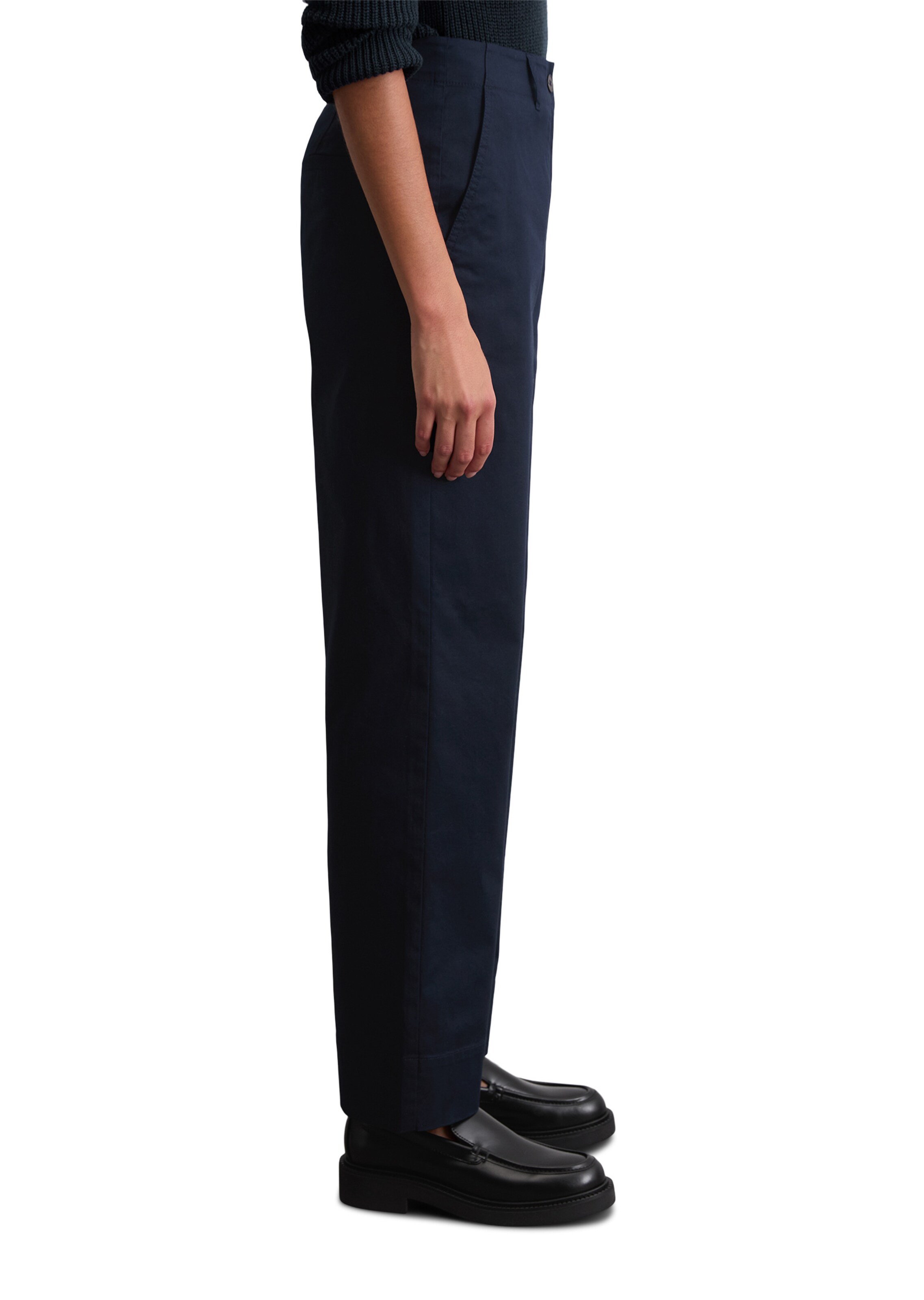 Marc O'Polo Loosefit Chino in Blauw