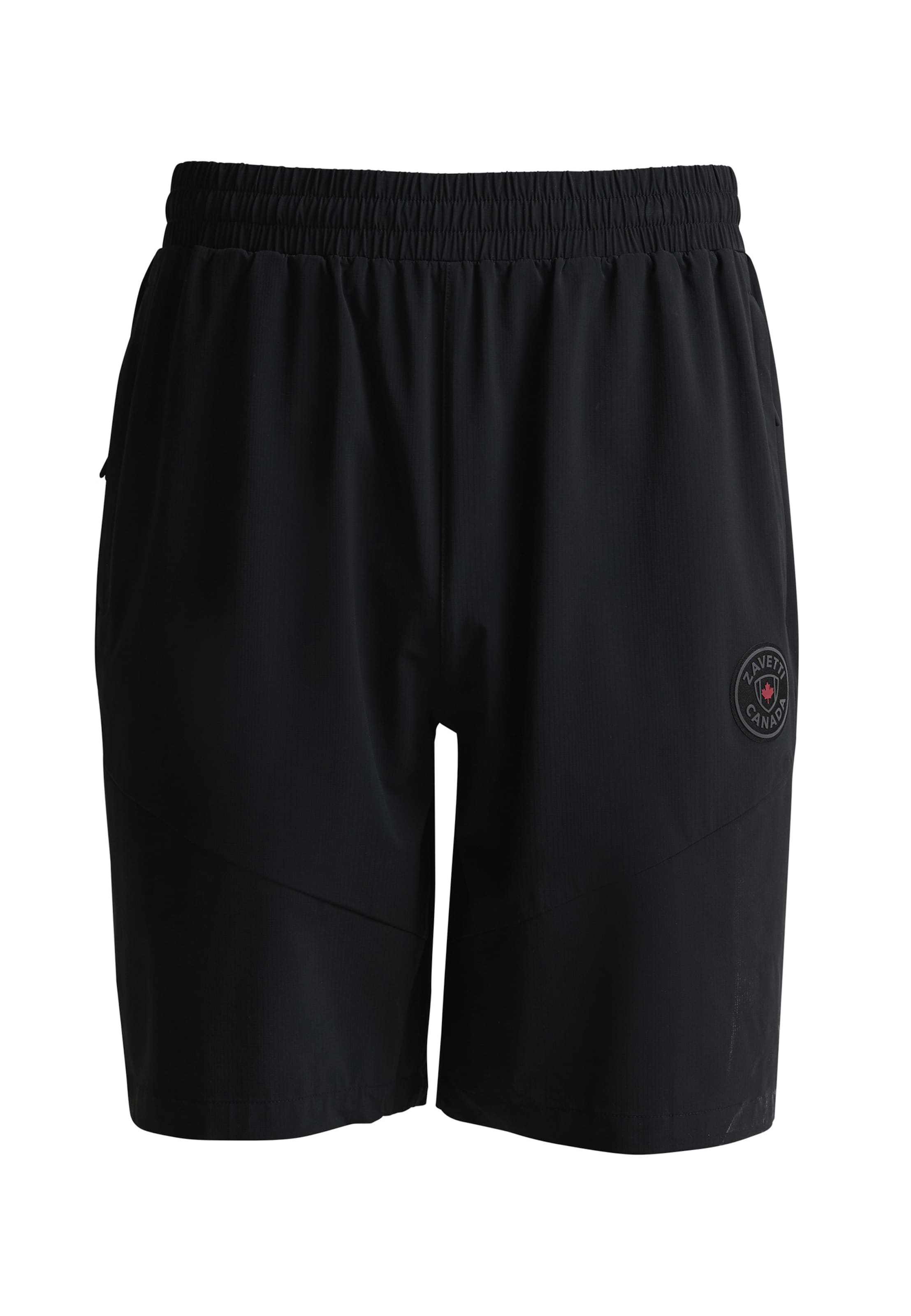 Zavetti Canada - regular Pantalón 'Atlin 2.0' en negro: frente