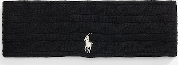 Polo Ralph Lauren Κορδέλα για το μέτωπο σε μαύρο: μπροστά