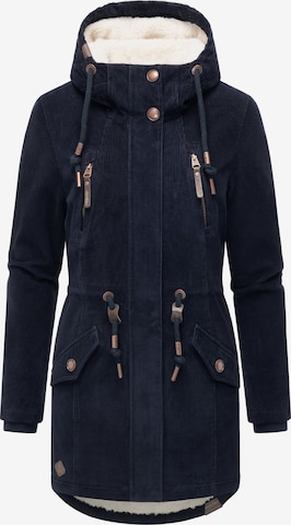 RagwearZimska parka 'Ellsie Cordy' - plava boja: prednji dio