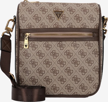 GUESS Umhängetasche 'Milano' in Braun: Vorderseite