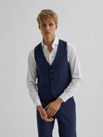 Bertoni Bodywarmer 'Torkildsen Waistcoat' in Blauw: voorkant