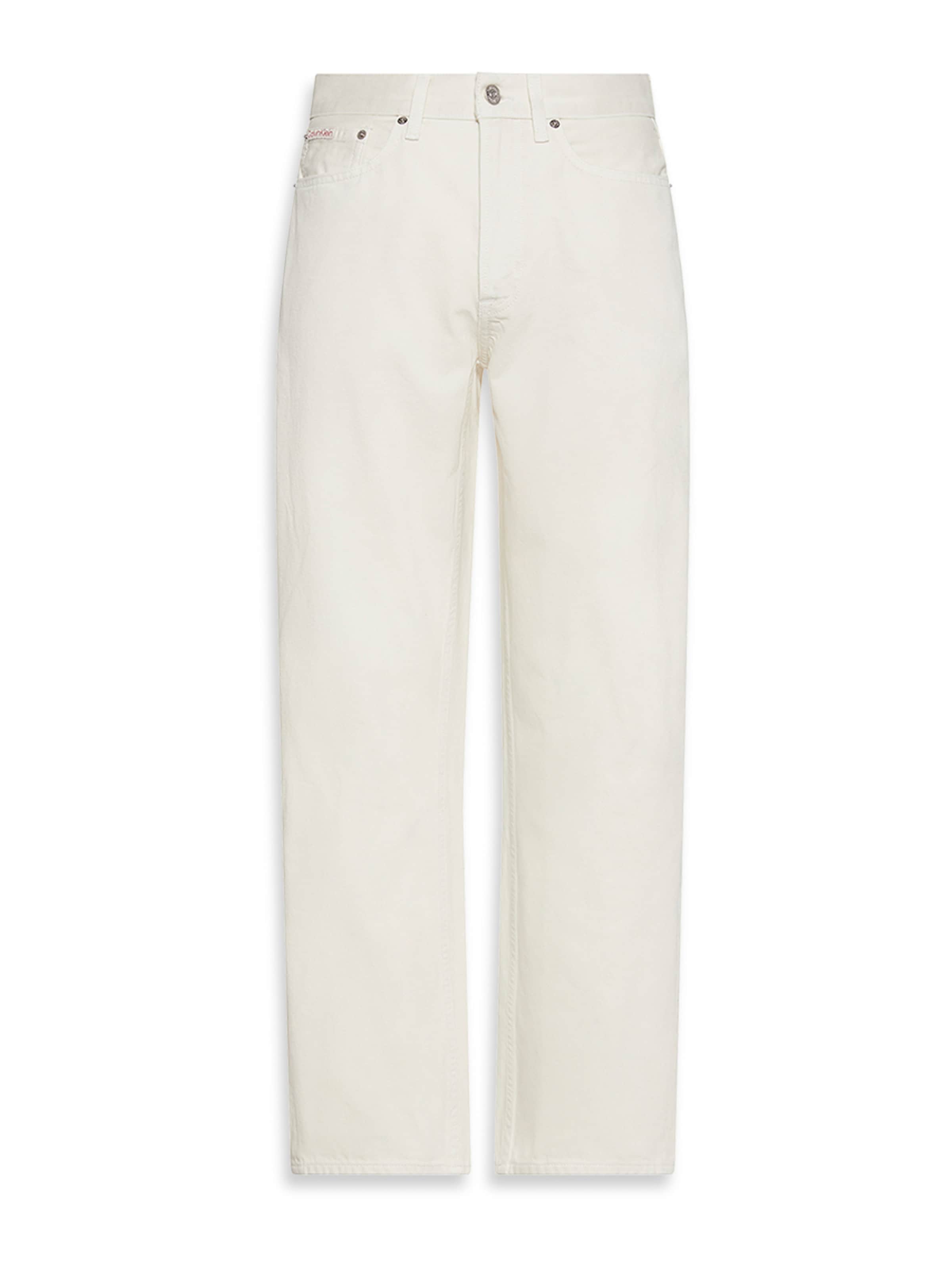 Calvin Klein Regular Дънки '90S' в бяло: отпред