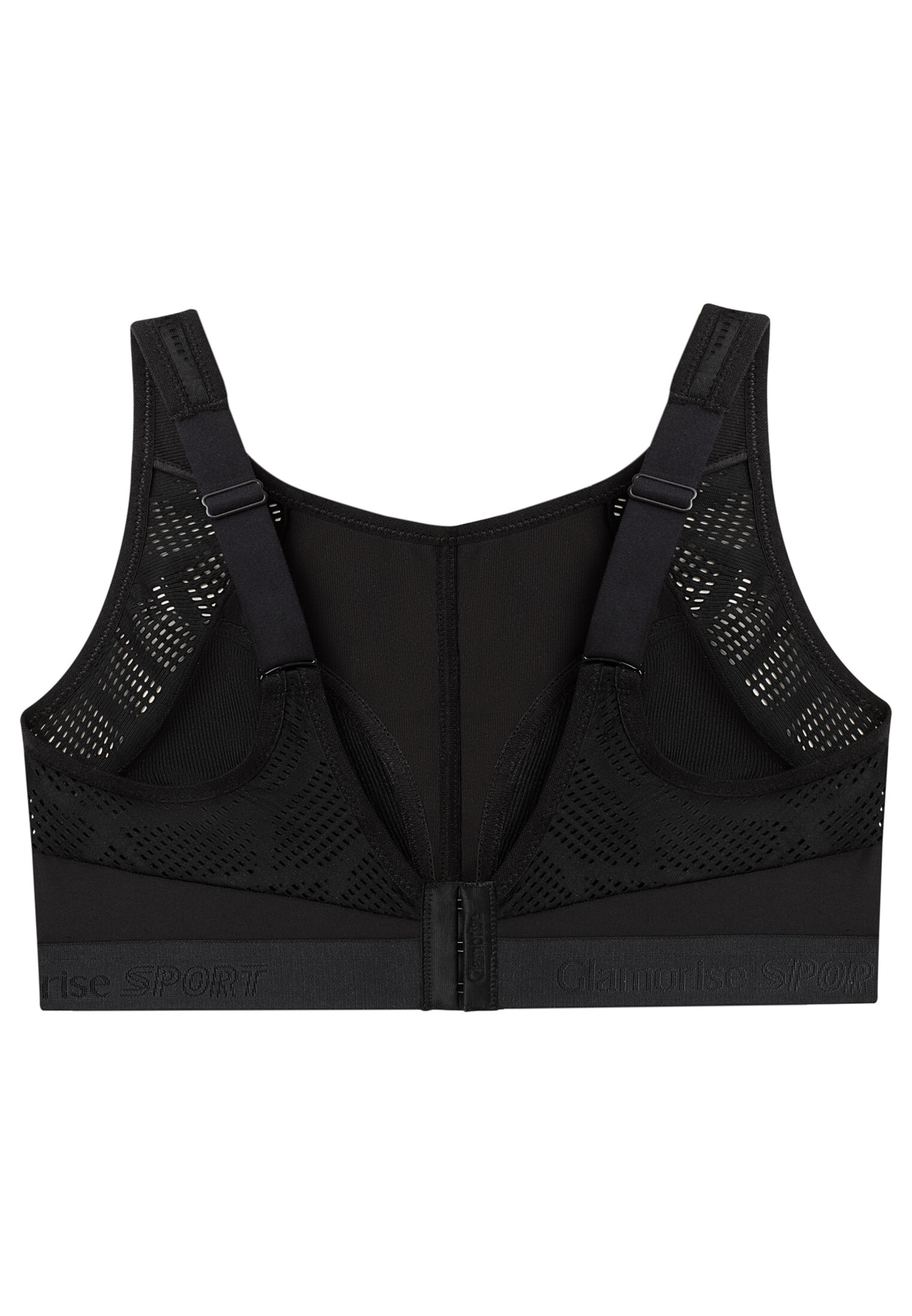 GLAMORISE Bralette Bra in Black