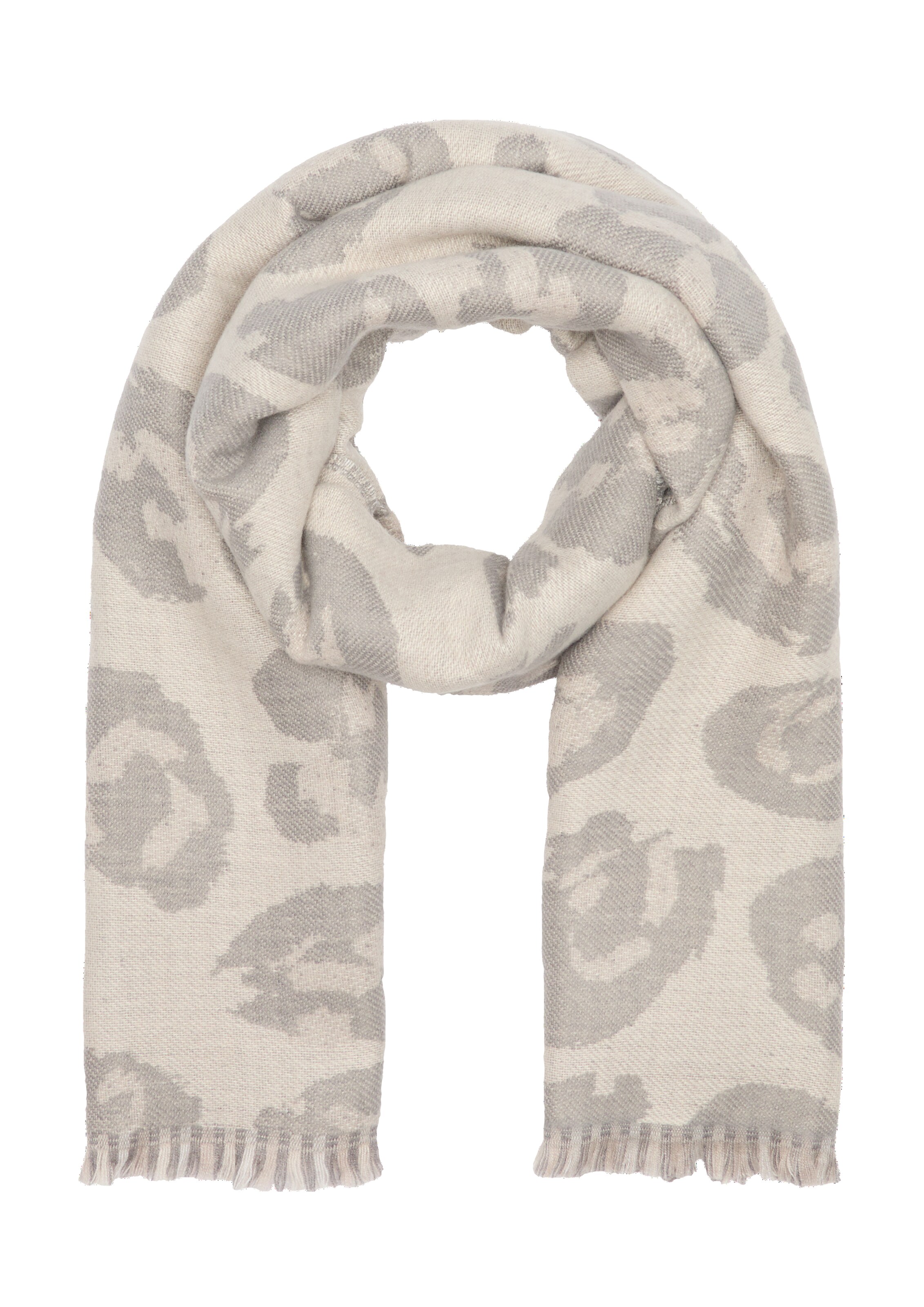 s.Oliver Schal in Beige: Vorderseite