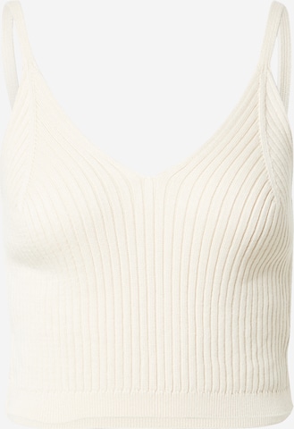 ABOUT YOU Knitted Top 'Ruby' in Beige: front