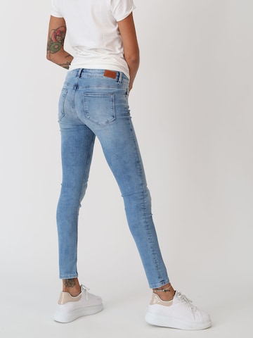 Miracle of Denim Skinny Jeans in Blauw