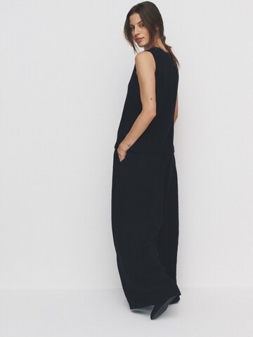 The Set Široký strih Nohavice - Hnedá