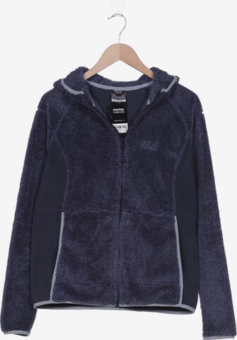 JACK WOLFSKIN Sweatshirt & Zip-Up Hoodie in XXL in Blue: front