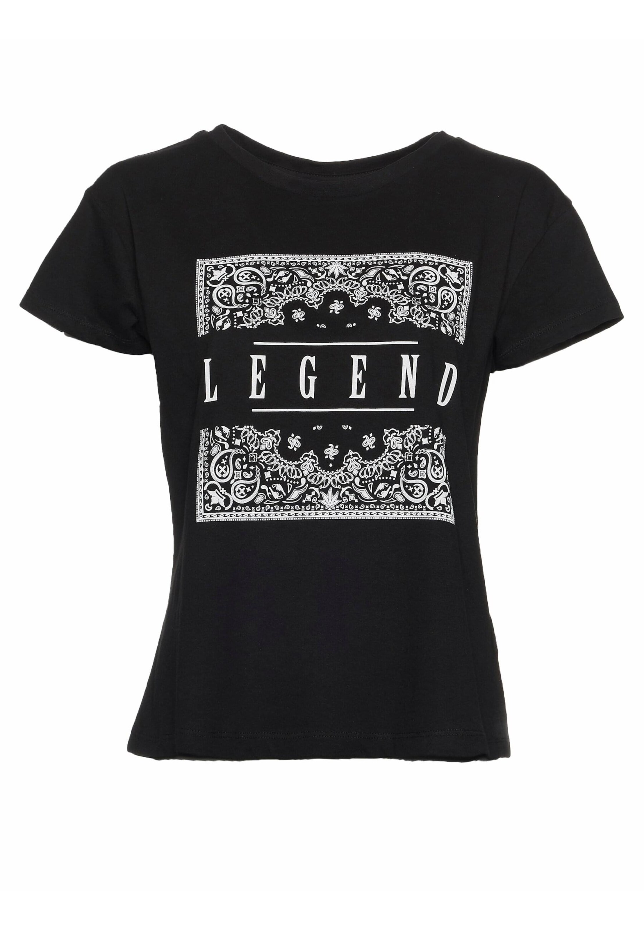 Dangerous DNGRS Shirt 'Legend' in Schwarz: Vorderseite