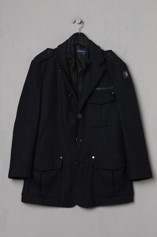 Trussardi Jeans Jacket & Coat in M in Blue: front
