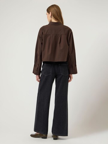 YAS Blouse 'YASLee' in Brown