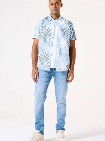 GARCIA Regular fit Overhemd 'E51096' in Wit