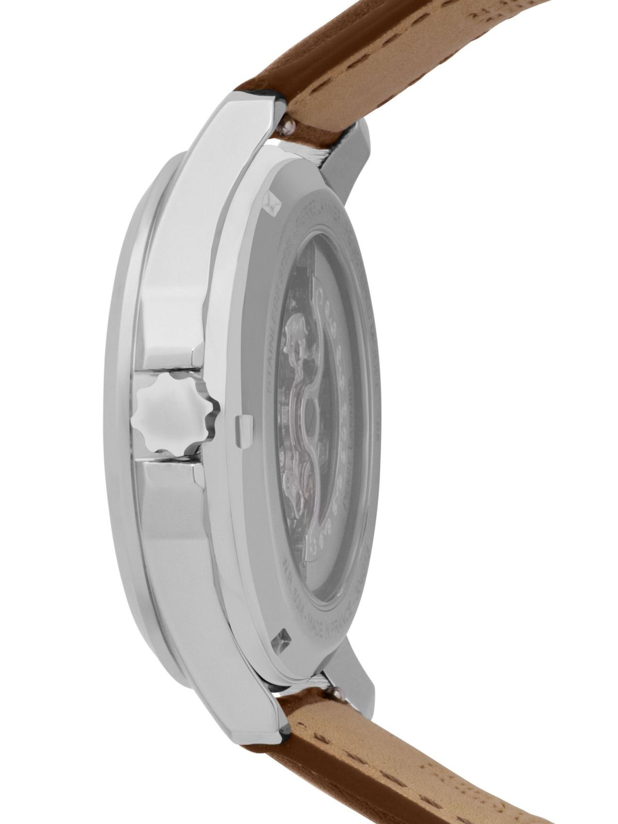 Pierre Lannier Analog watch 'Automatic watch Skeletom' in Black