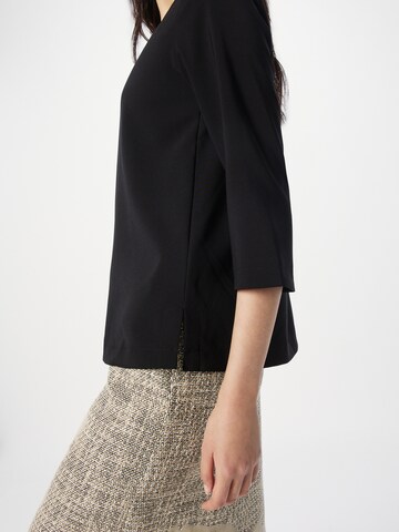 TAIFUN Blouse in Black