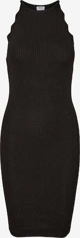 Aware Stickad klänning 'Fernanda' i svart: framsida