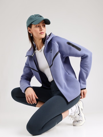 Nike Sportswear Sweatjacke 'TECH FLEECE 2' in Blau