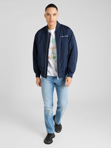 Tommy Jeans Between-season jacket 'CLASSICS' in Blue