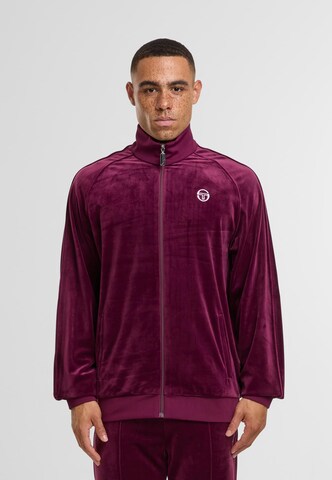Sergio Tacchini Jacke in Lila: Vorderseite