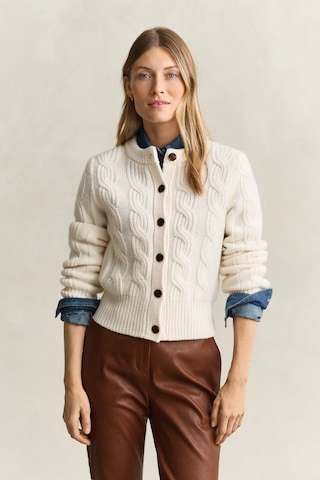 GANT Strickjacke in Beige: Vorderseite