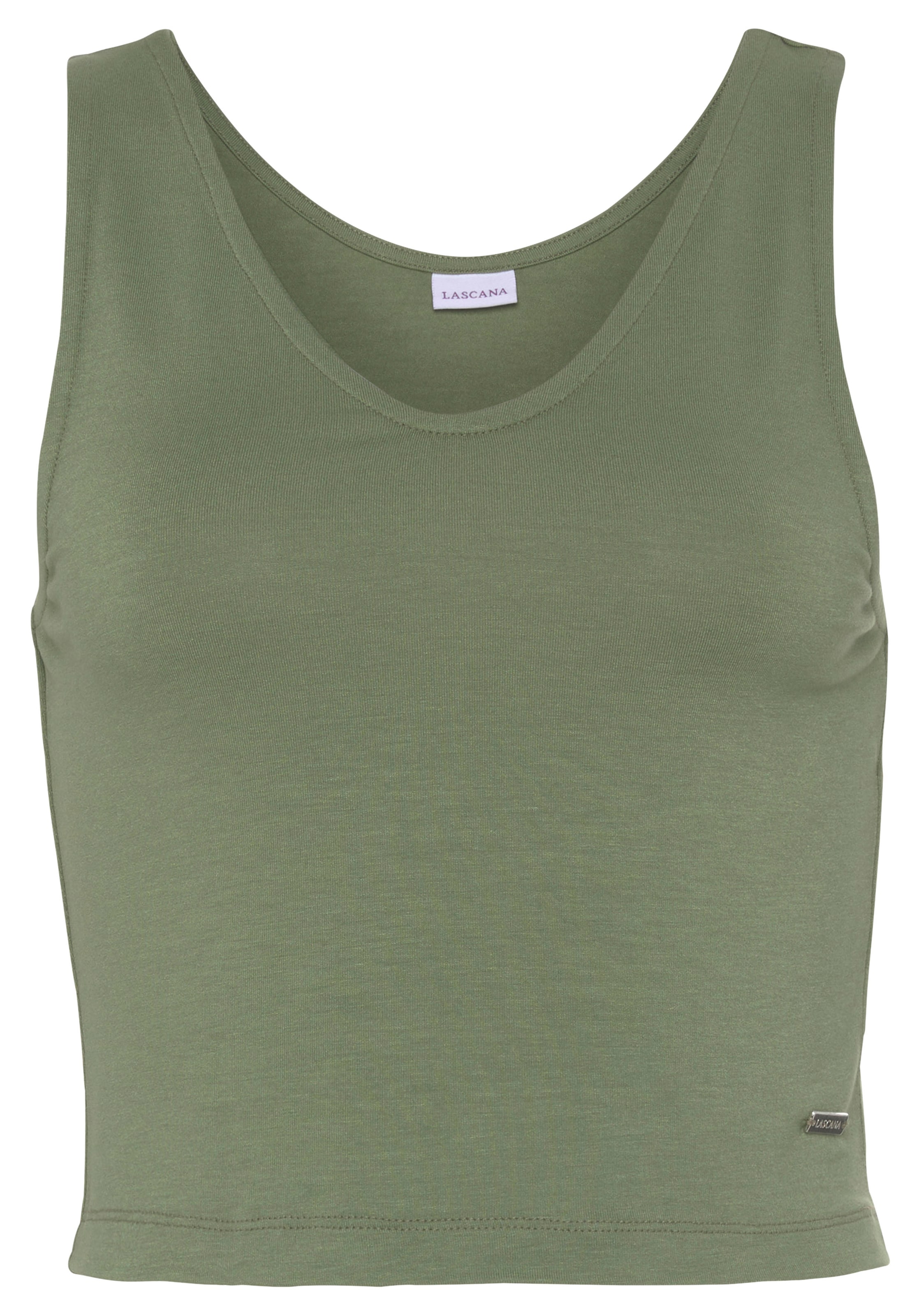LASCANA Top in Green: front