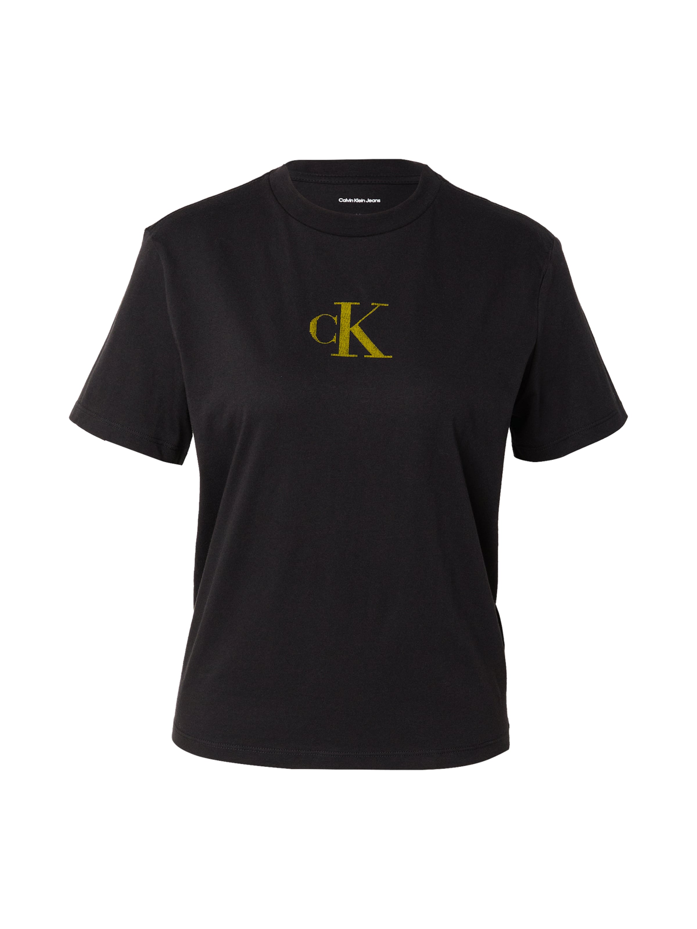 Calvin Klein Jeans Shirt 'CLASSIC' in Black: front