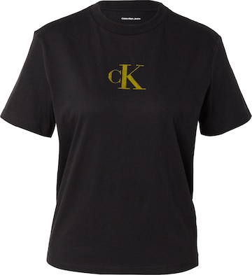 Calvin Klein Jeans T-Shirt 'CLASSIC' in Schwarz: Vorderseite