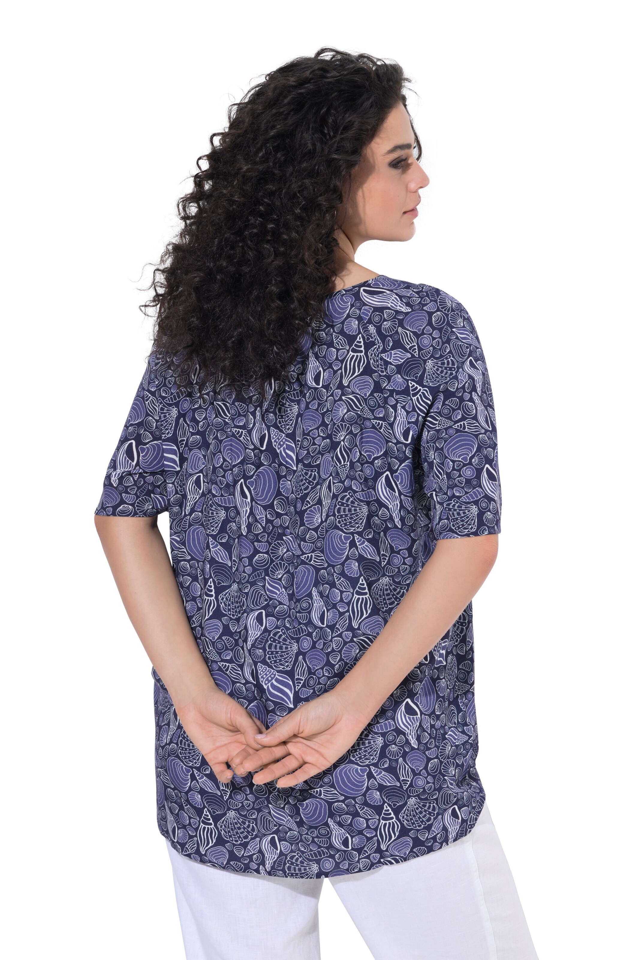 Ulla Popken Tunika in Blau
