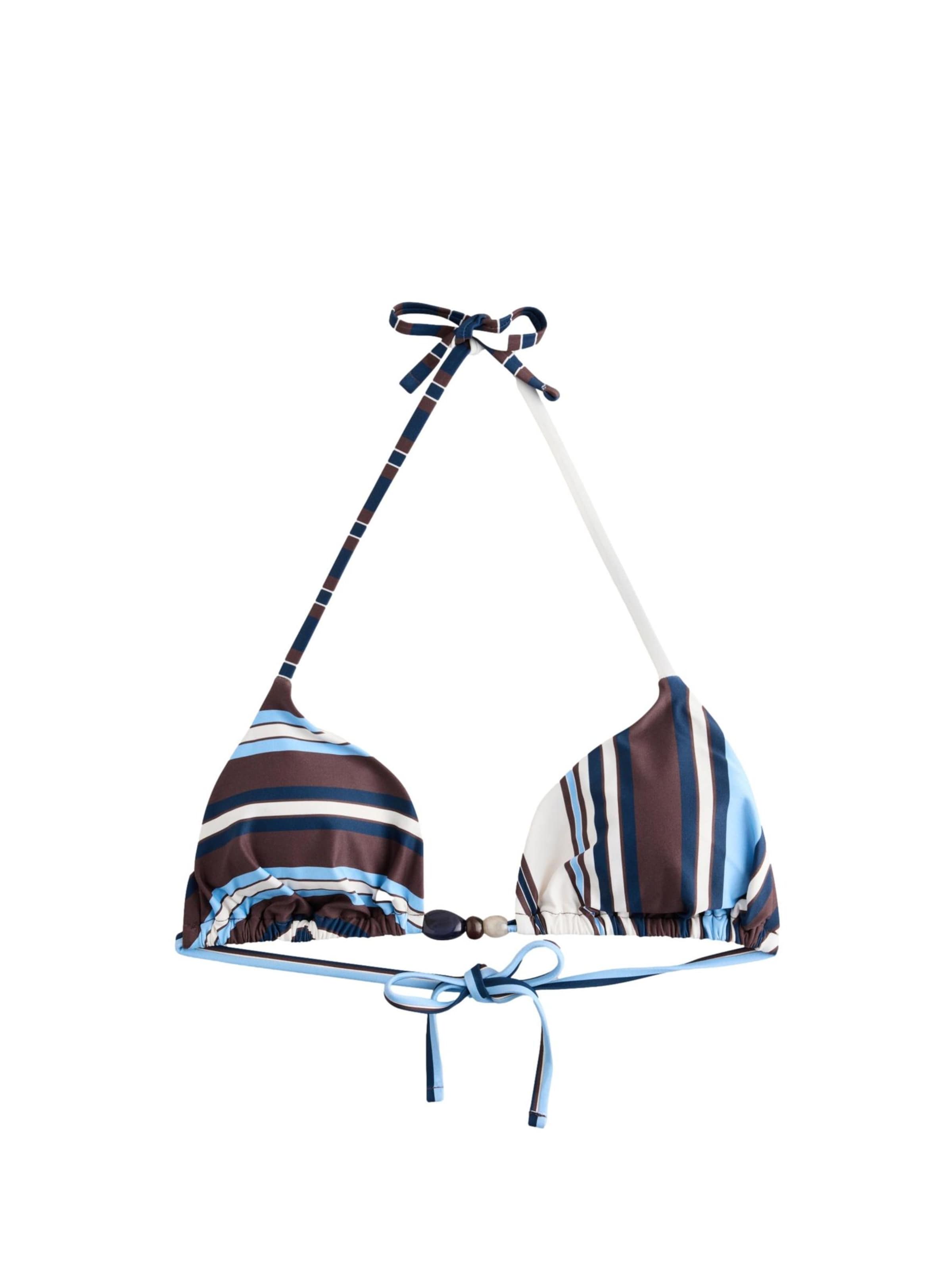 Triangle Hauts de bikini Next en marron : devant