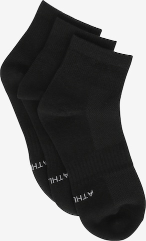 Athlecia Socks 'Comfort-Mesh' in Black: front