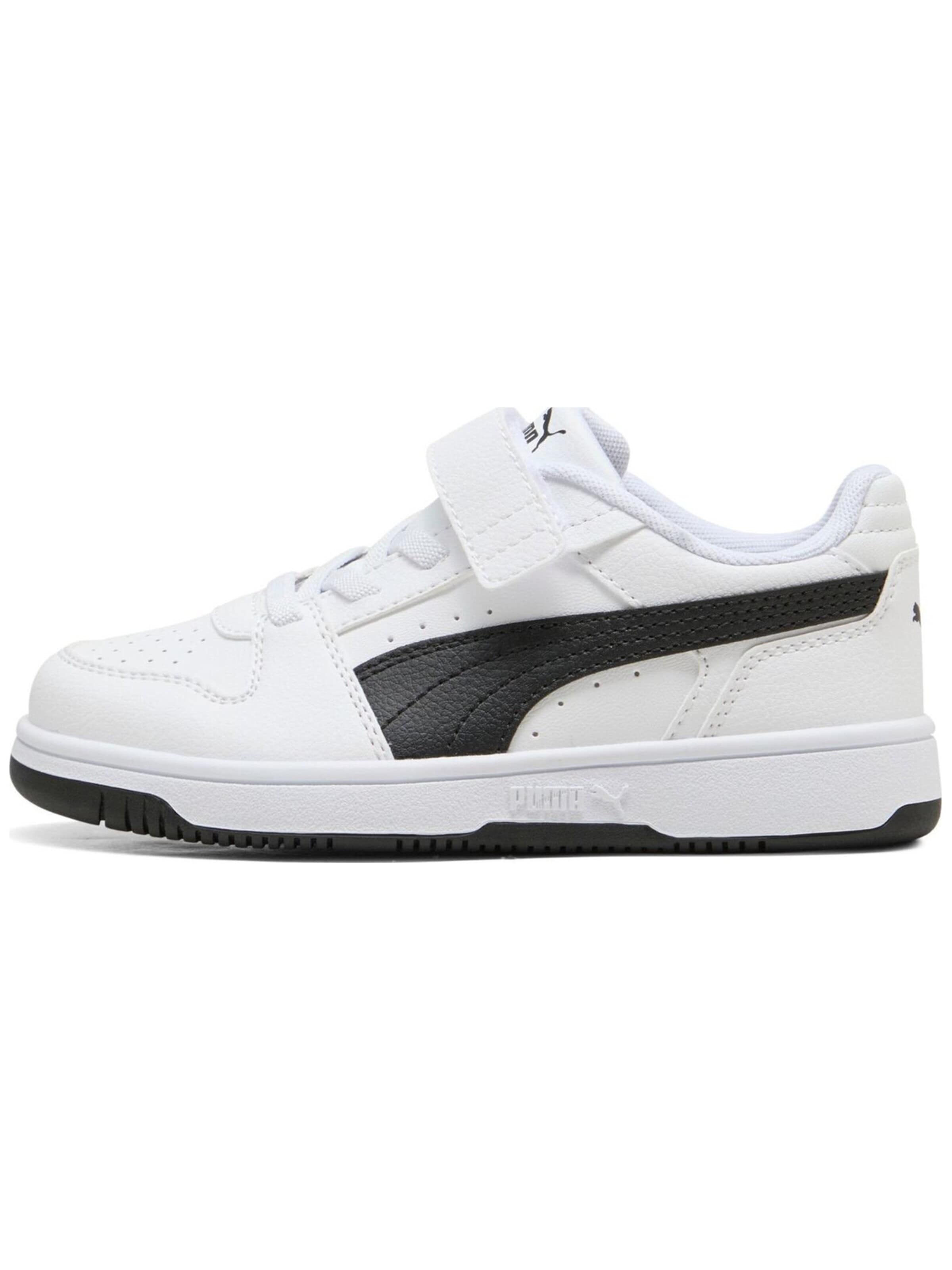 PUMA Sportschuh 'Puma Rebound Slam Lo Ac Ps B'‌‌‌ in Weiß: Vorderseite