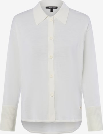 ARMANI EXCHANGE Strickjacke in Weiß: Vorderseite