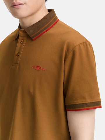 TOM TAILOR Shirt in Brown