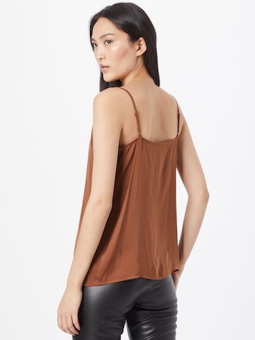 COMMA - Blusa en marrón