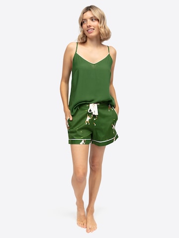 Shorty 'Charlie' Cyberjammies en vert