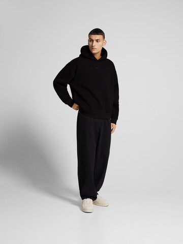 Bershka Sweatshirt in Schwarz