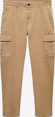 MANGO MAN regular Cargobukser 'Zeus' i beige: forside