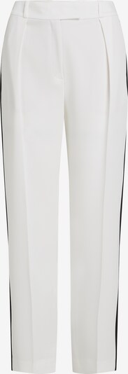Pantaloni con pieghe Karl Lagerfeld di colore nero / bianco, Visualizzazione prodotti