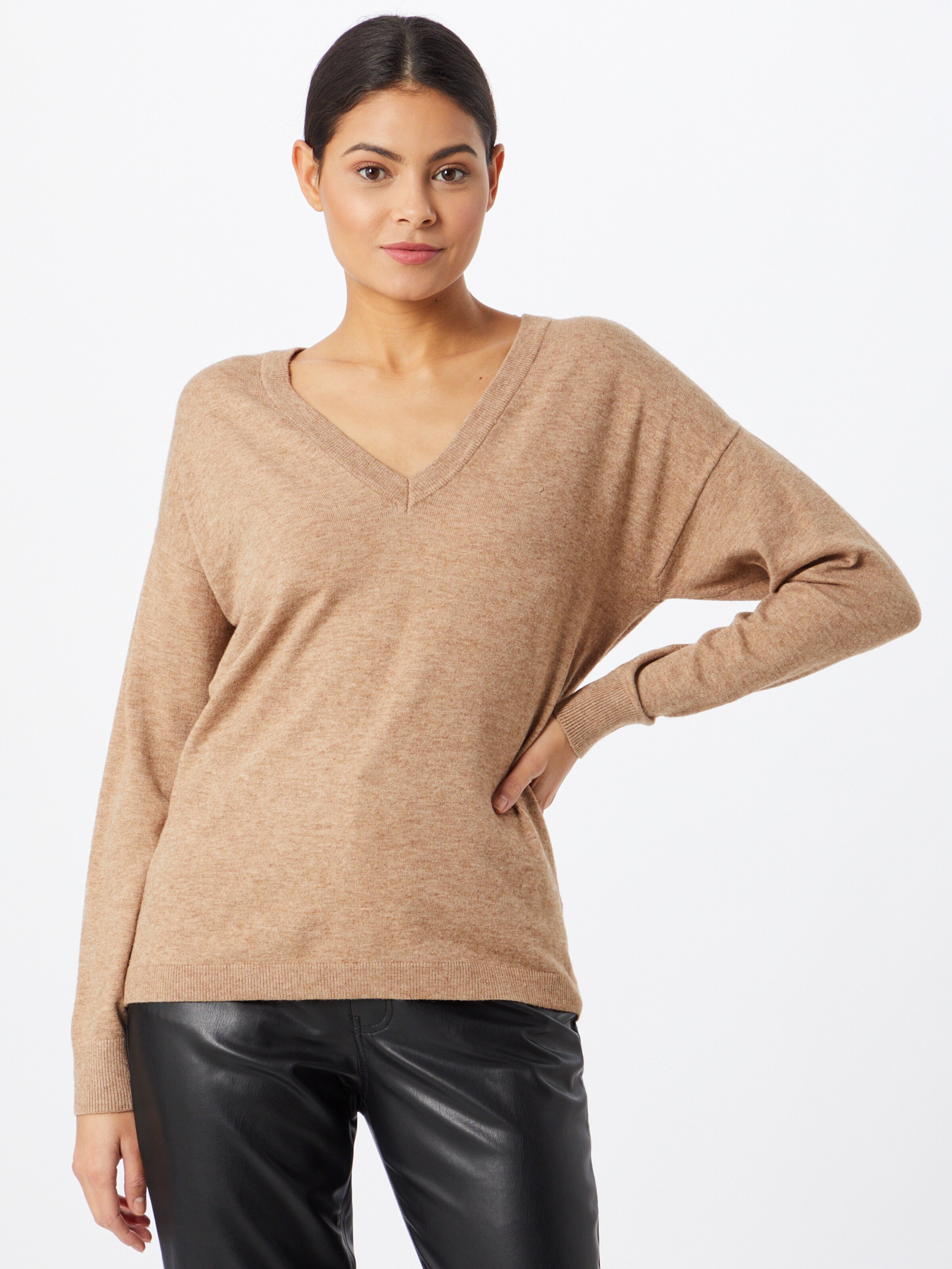 Frauen Pullover & Strick OBJECT Pullover 'Thess' in Karamell - OH44608