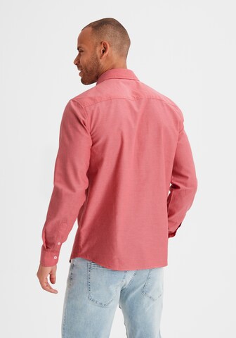 H.I.S Regular Fit Hemd 'EM LBG' in Pink