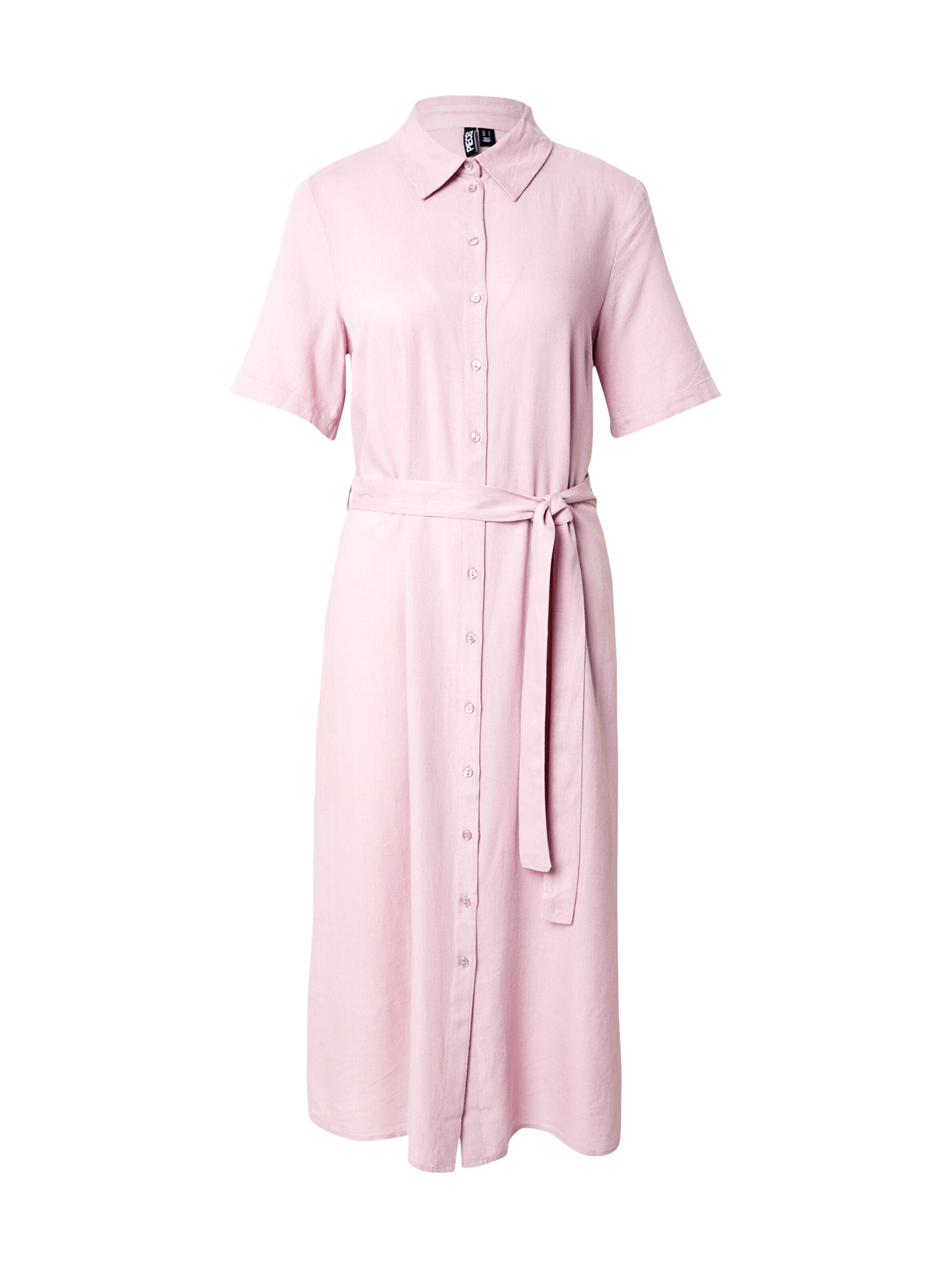 PIECES Dolga srajca 'PCPIA' | roza barva: sprednja stran