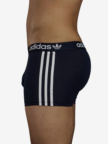 ADIDAS ORIGINALS Boxershorts ' Comfort Flex Cotton 3 Stripes ' in Blauw