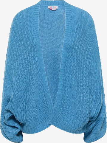 IZIA Knit Cardigan in Blue: front