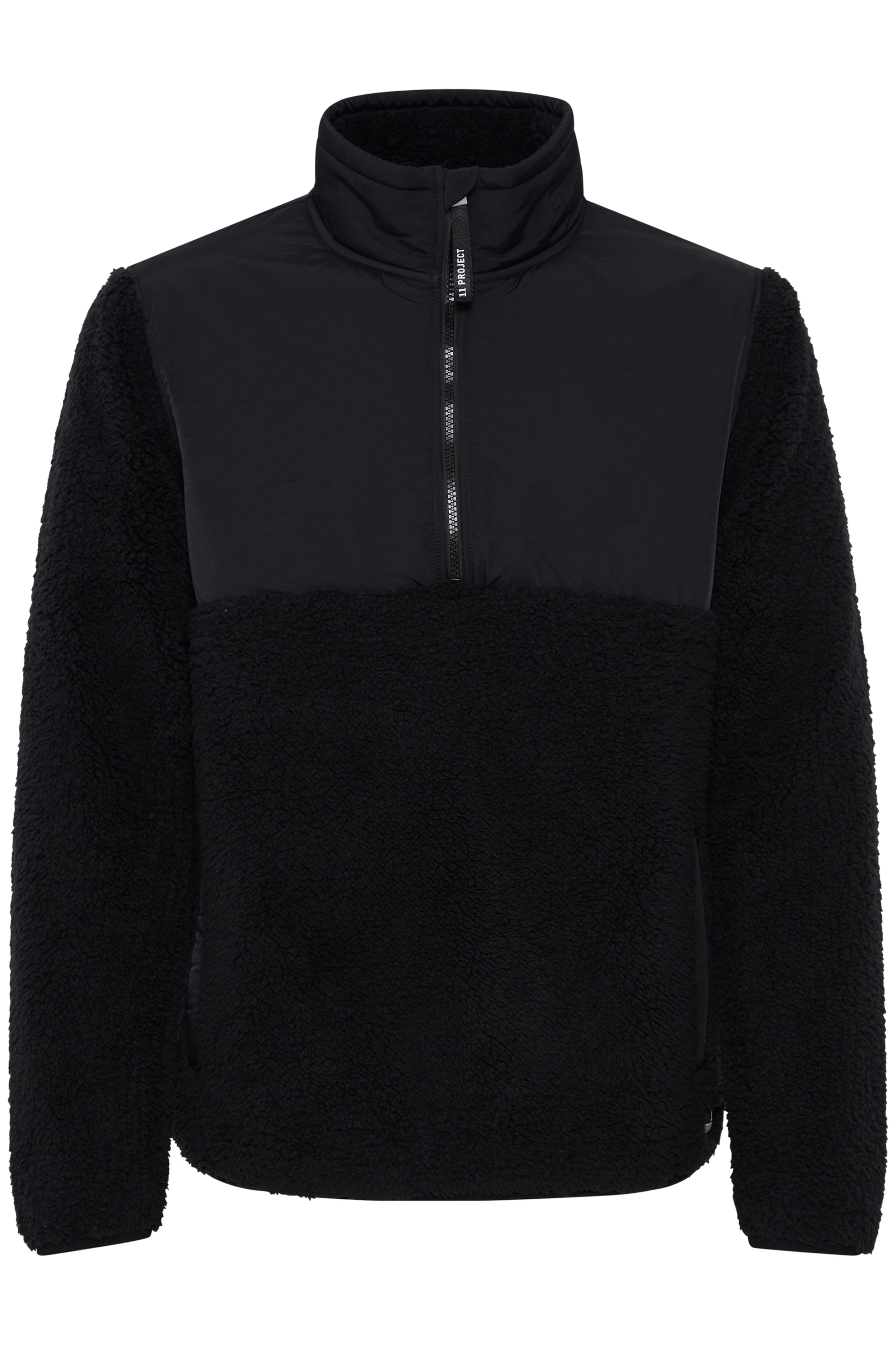 11 Project - Pullover 'PIET' em preto: frente