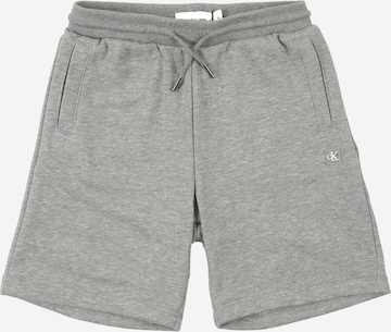 Calvin Klein Jeans Trousers in Grey: front