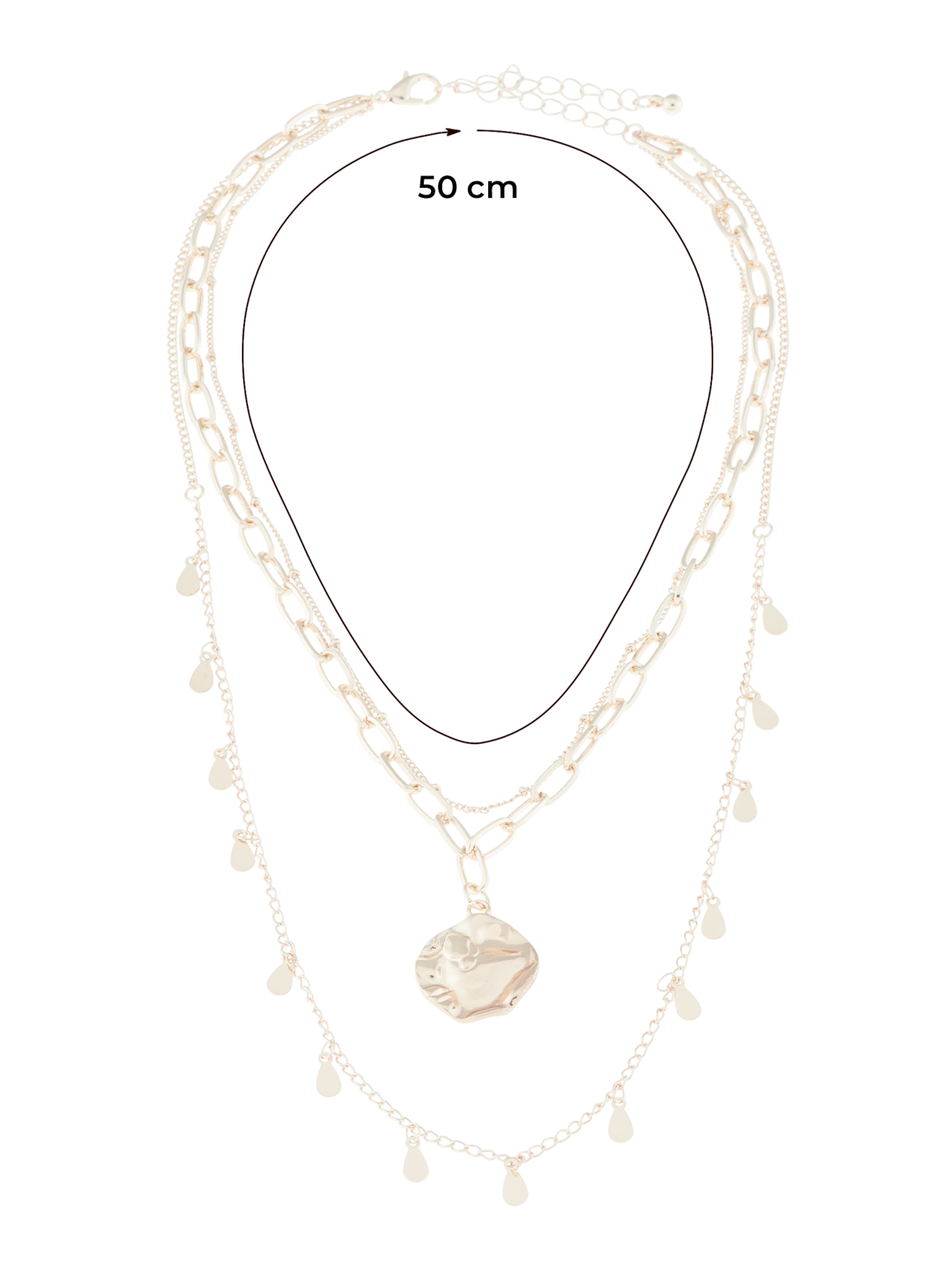 ABOUT YOU Верижка 'KCN-64299' в злато